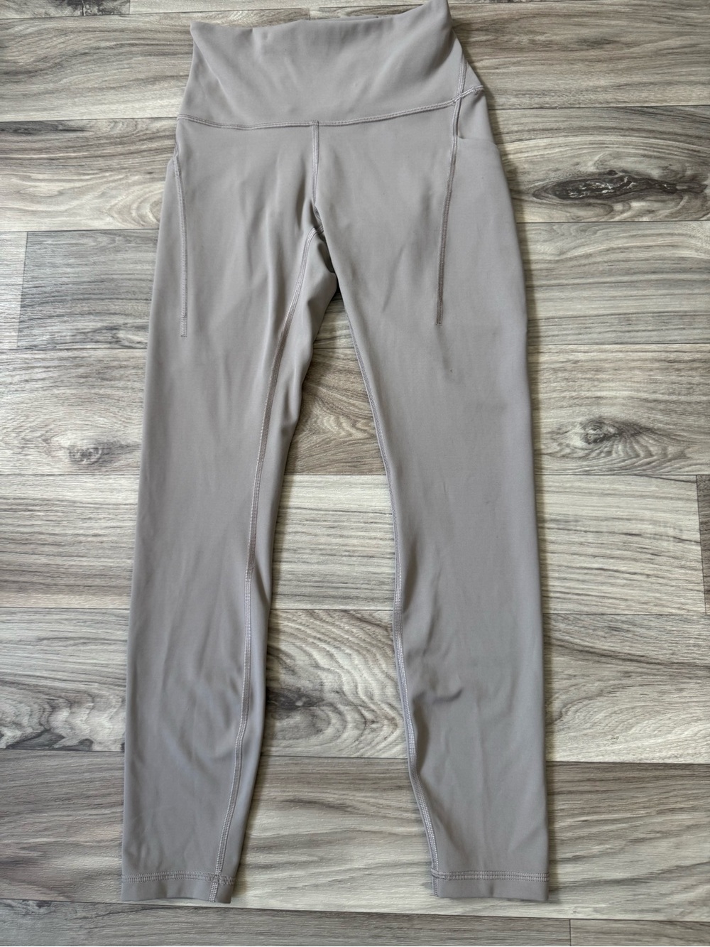 Lululemon Wunder Train High-Rise Tight with Pockets 25" Nomad Size 4